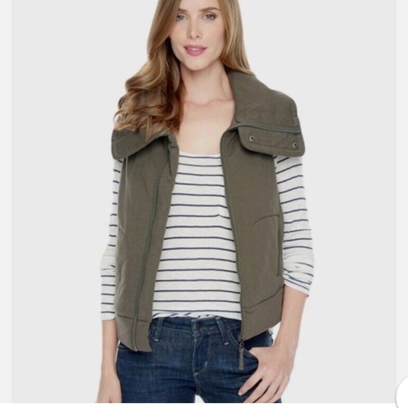 Splendid Bridger Quilted Moto Vest - Picture 15 of 16